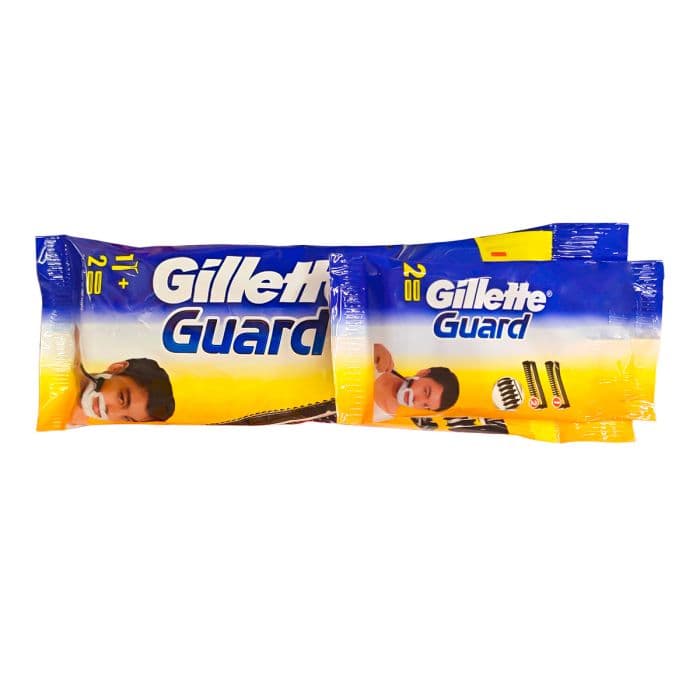 خود تراش ژیلت مدل Guard (2 عددی) به همراه یدک 2 عددی