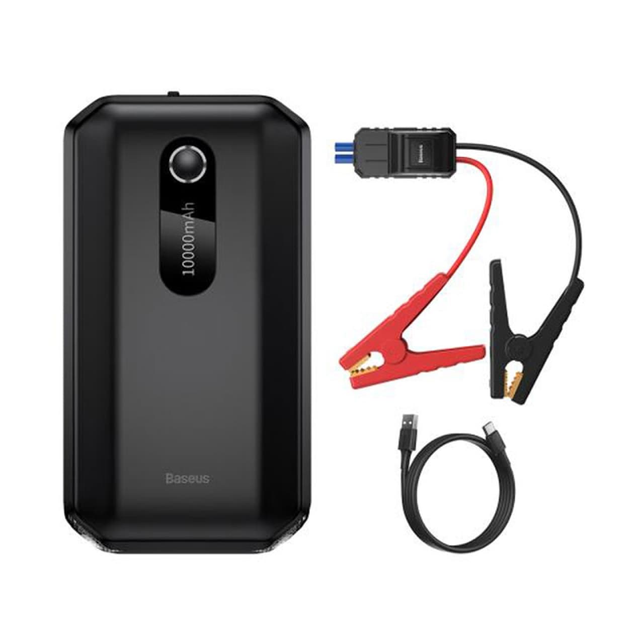 جامپ استارتر و پاوربانک خودرو بیسوس 10000mAh مدل CGNL020101