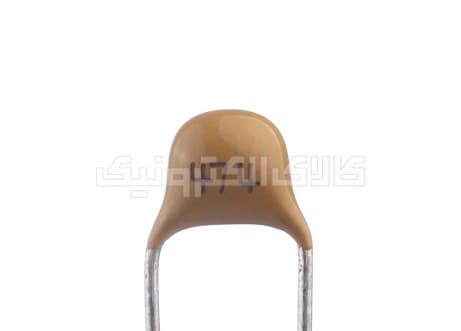 خازن مولتی لایر 10 پیکوفاراد 50 ولت 10 درصد فاصله 5 میل