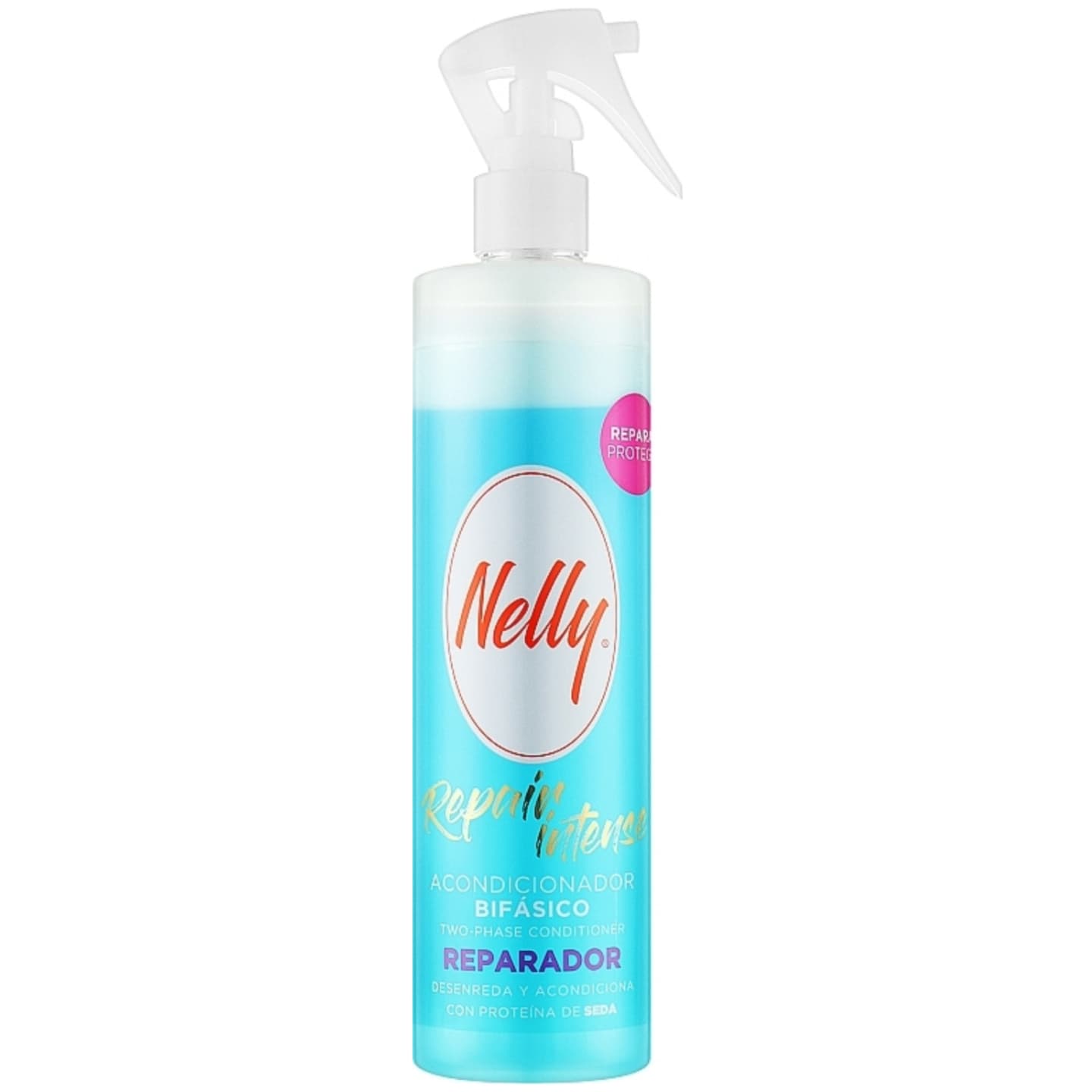 اسپری دوفاز احیا کننده مو نلی Nelly With Sea Silk Extracts Two Phase