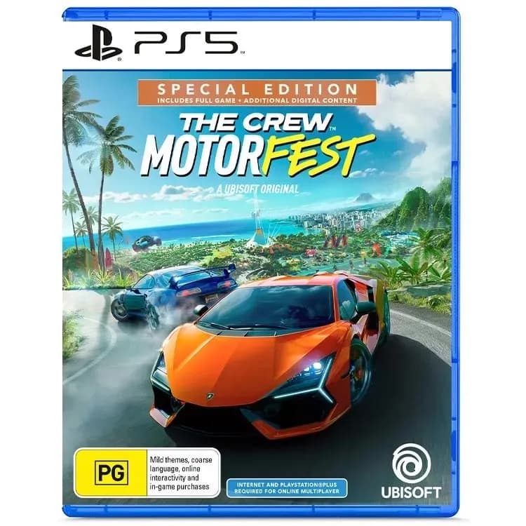 بازی کارکرده The Crew: Motorfest نسخه Special Edition برای PS5