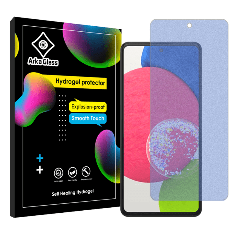 محافظ صفحه نمایش مات آنتی بلو گوشی سامسونگ Galaxy A52s 5G آرکا گلس مدل Tough