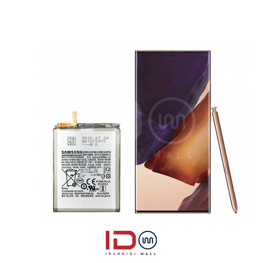باتری اورجینال گوشی سامسونگ مدل Samsung Note 20 با یک سال گارانتی بی قید و شرط