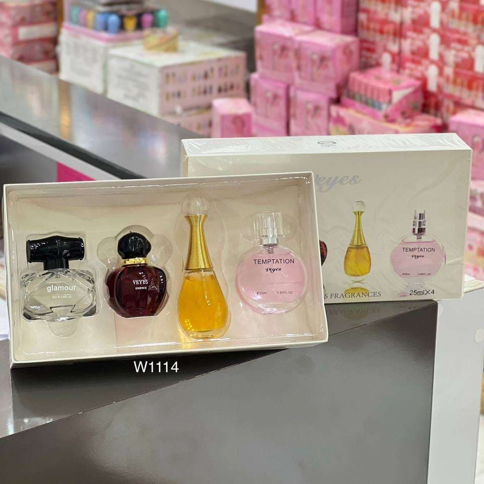 ست ادکلن 4 عددی Veyes مدل W1114