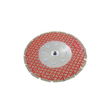 صفحه الکتروفلیت ( الکتروپلیت ) برش و ساب سنگ 180 میلی متر فلنج دار جی ام تی GMT