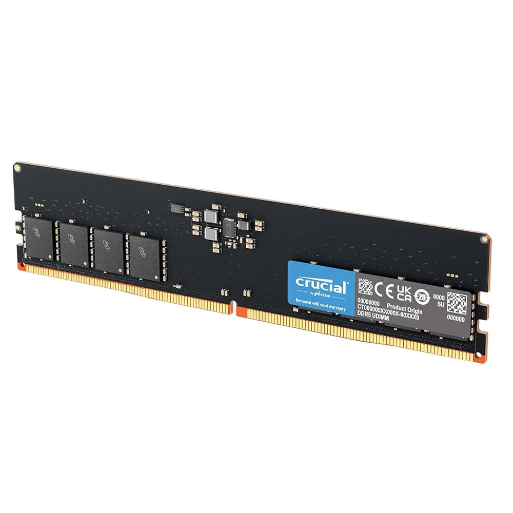 رم دسکتاپ DDR5 کروشیال CL46-288 PIN ظرفیت 16 گیگابایت 5600 مگاهرتز