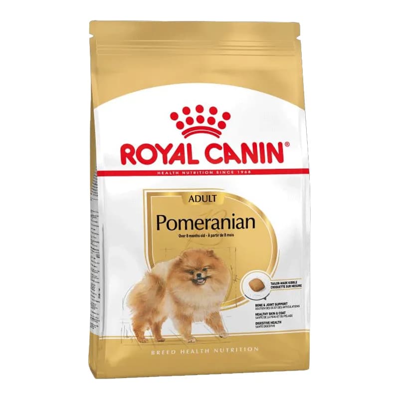 غذای خشک سگ پامرانین رویال کنین Royal Canin Adult Pomeranian وزن 1.5 کیلوگرم
