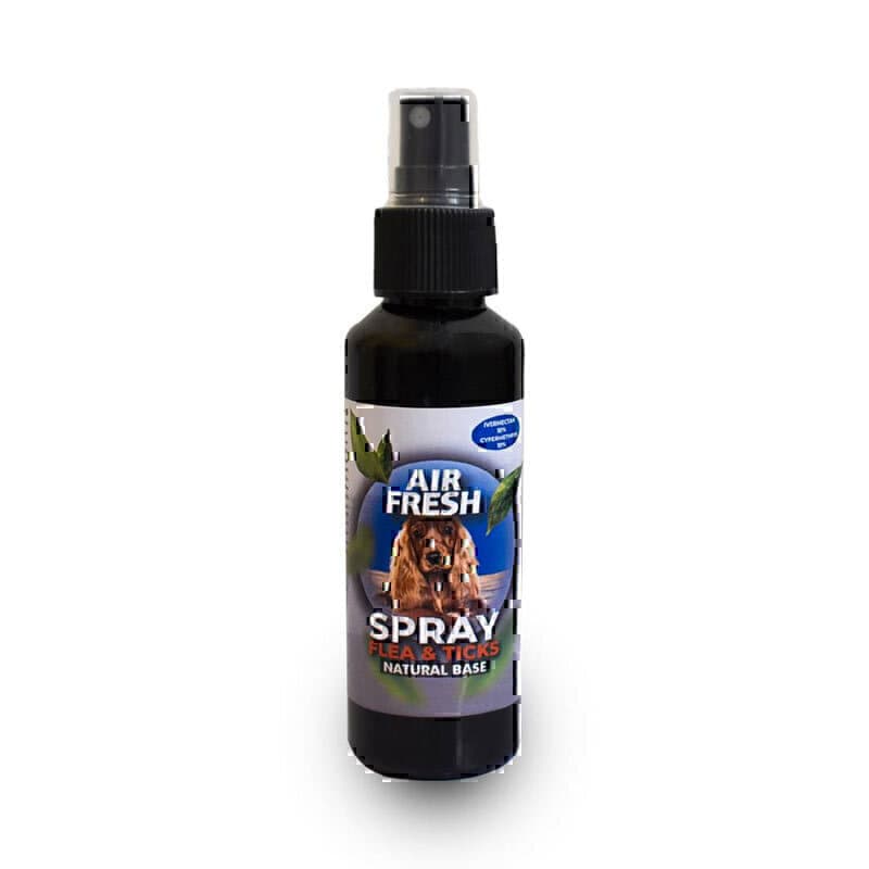 اسپری ضد کک و کنه سگ ایرفرش Air Fresh Flea & Ticks Spray وزن 100 گرم