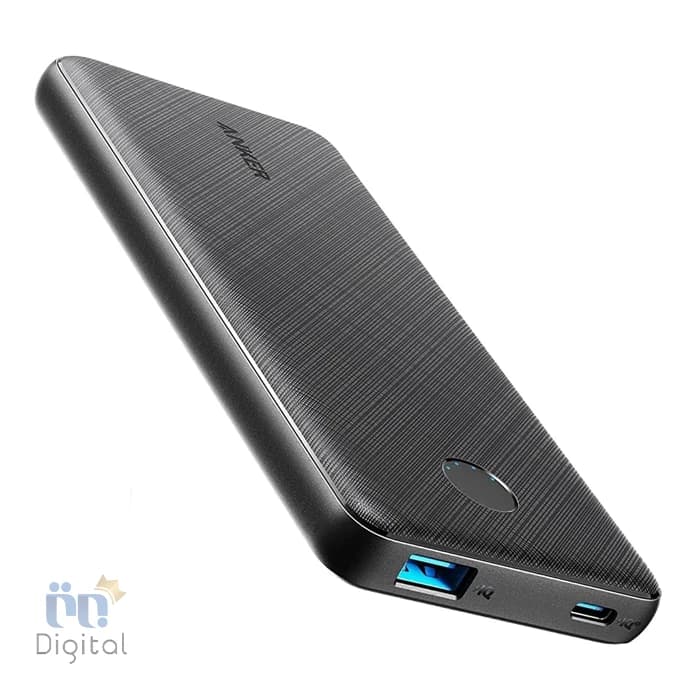 پاوربانک انکر مدل PowerCore Slim A1245 ظرفیت ۱۰۰۰۰ میلی آمپر ساعت