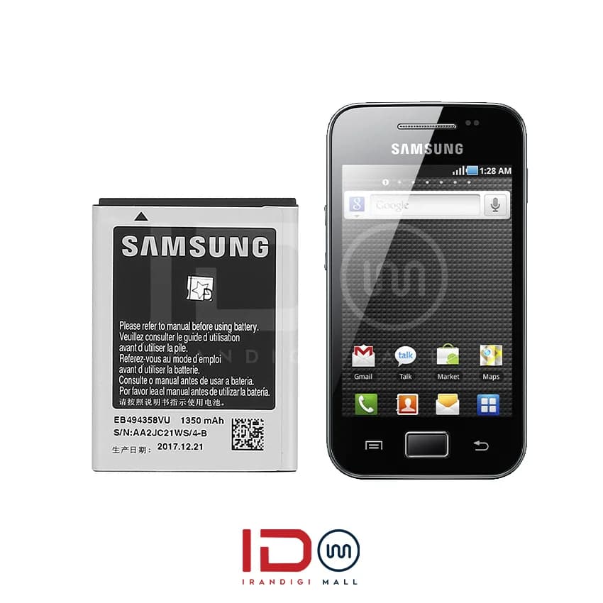 باتری اورجینال گوشی موبایل سامسونگ گلکسی ACE S5830 مدل EB464358VU