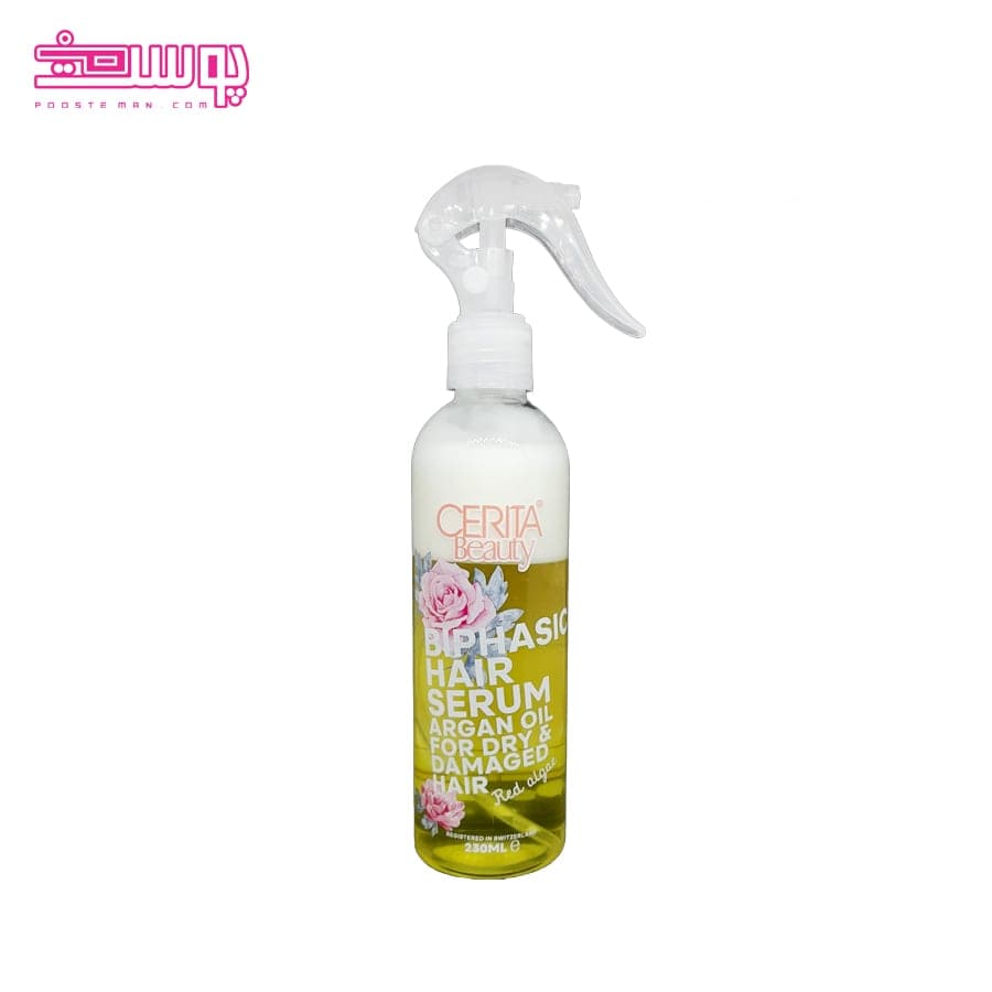 سرم دو فاز موهای خشک سریتا حجم 230ml