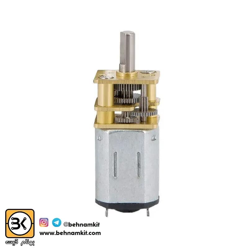 موتور گیربکس ZGA12FT با 200 دور در هر دقیقه
