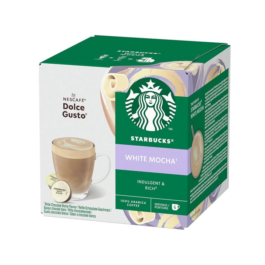 کپسول قهوه استارباکس وایت موکا دولچه گوستو | Starbusks White Moka