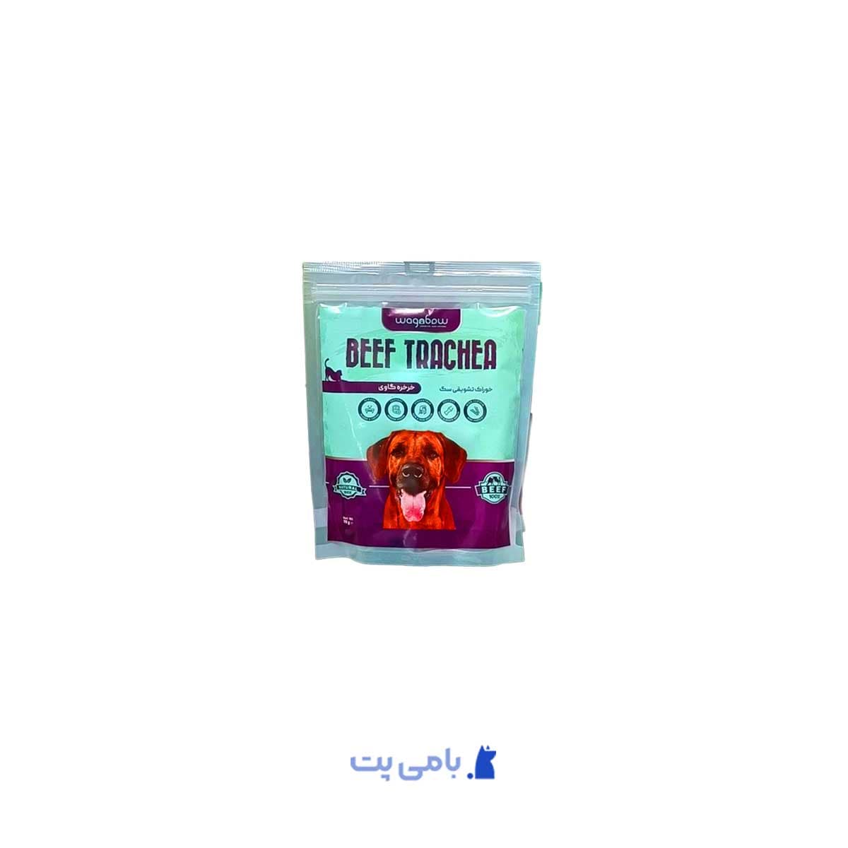 تشویقی سگ وگ اند بو خرخره گاوی 70 گرم