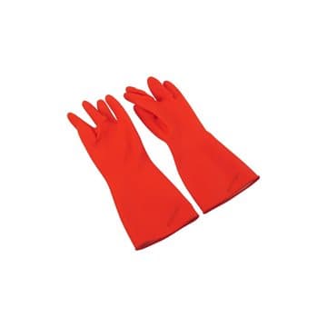 دستکش لاستیکی ایمن کار گیلان سایز M