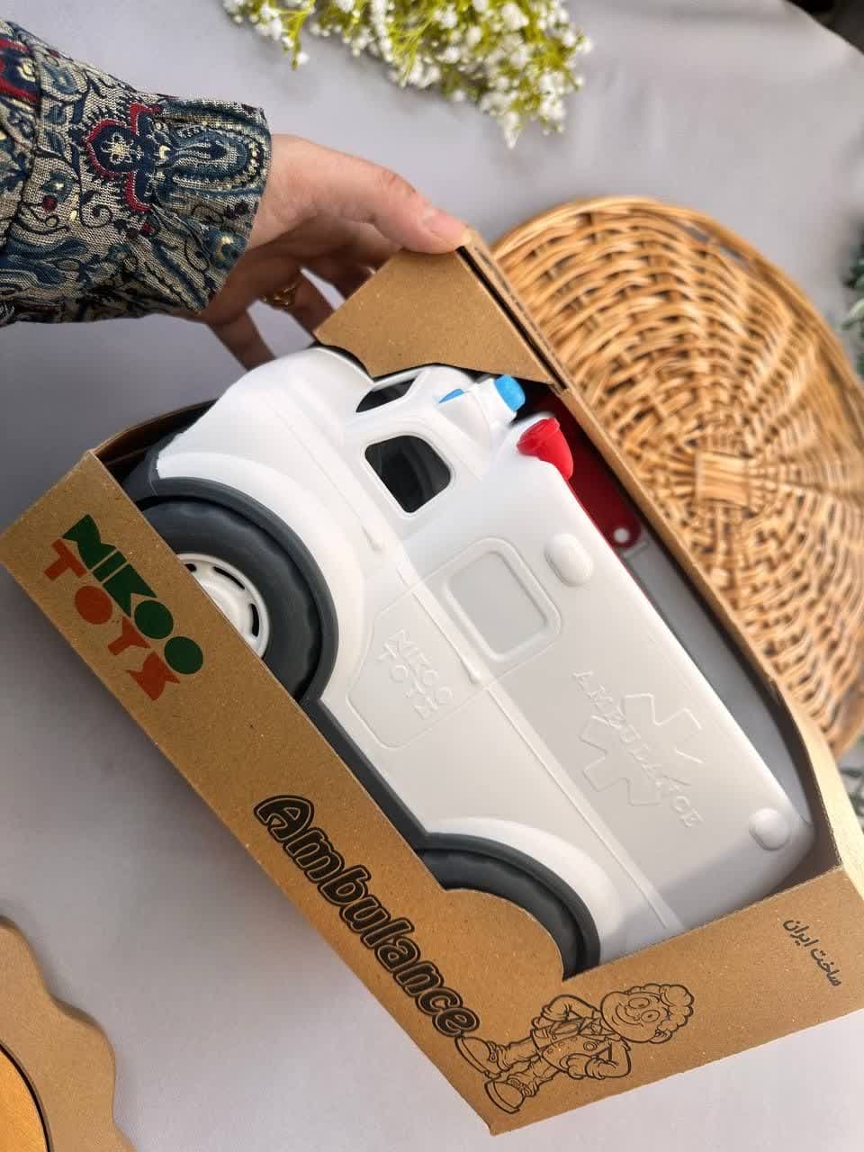اسباب بازی ماشین آمبولانس نیکو تویز ( Nikoo toys ) مدل V 116 نوزادی و کودک کد 92015