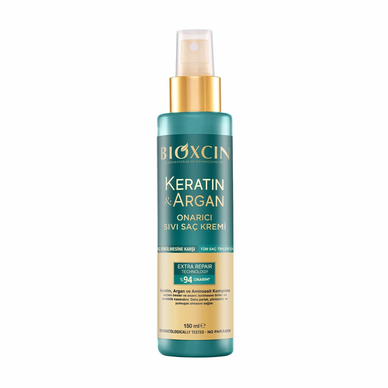 اسپری دوفاز ضد ریزش و محافظت کننده کراتین و آرگان بیوکسین Keratin and Argan bioxcin anti-shedding and protective spray
