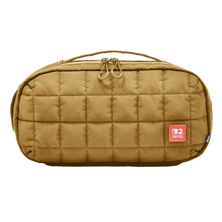 کیف حمل هوری Hori Puff Pouch برای Nintendo Switch 2 - قهوه ای