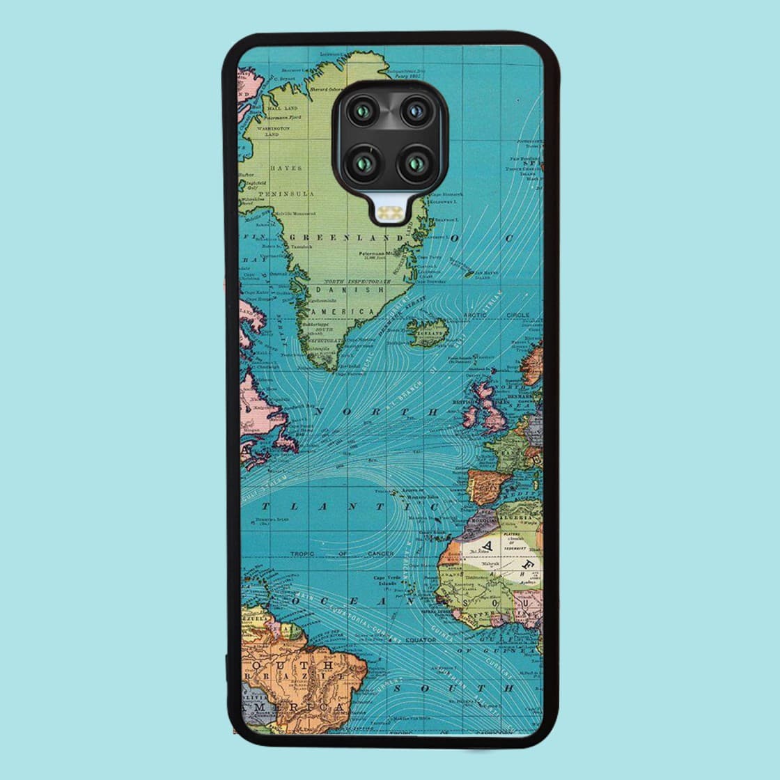 قاب گوشی شیائومی Redmi Note 9 Pro طرح نقشه