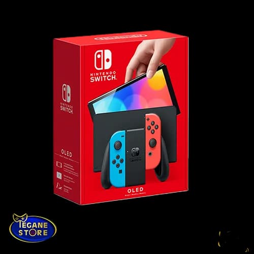 قیمت و خرید کنسول بازی Nintendo Switch OLED کپی خور جویکان آبی و قرمز | نینتندو سوییچ اولد هکشده