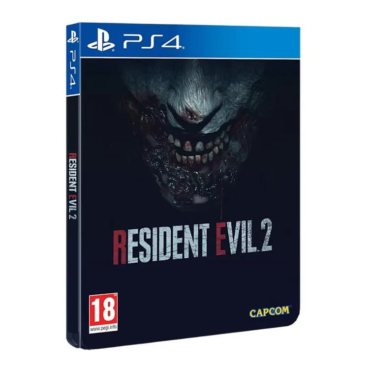 بازی کارکرده Resident Evil 2 Remake نسخه استیل بوک برای PS4