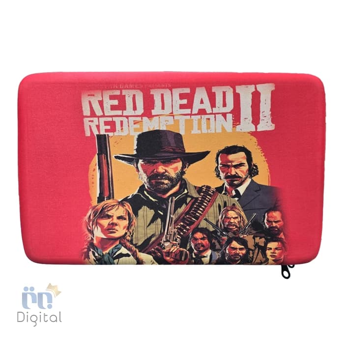 کیف حمل ۴ کاره مناسب برای کنسول PS5 Slim طرح Red Dead Redemption 2