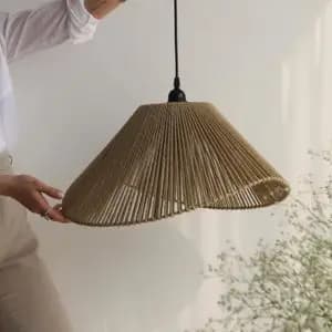 لوستر مکرومه بافی مدل بوهو
