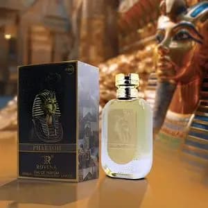 عطر 2025 جدید مردانه فرعون زرد برند روونا فرانسه - اسانس کاملا فرانسوی