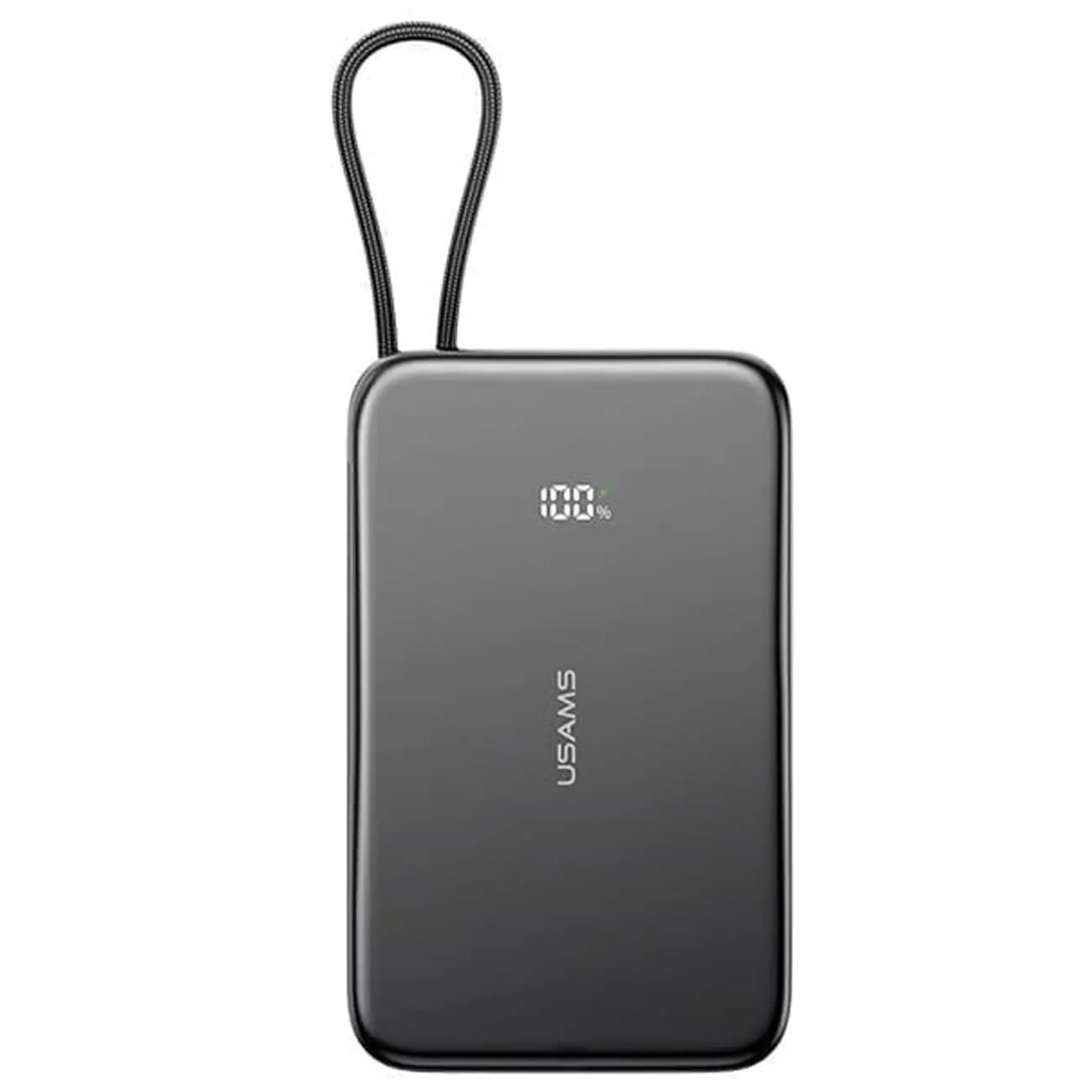 پاوربانک مگنتی 5000 فوق باریک با کابل Type-C یوسامز US-CD227