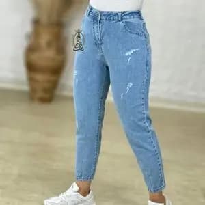 شلوار زنانه مام استایل جین