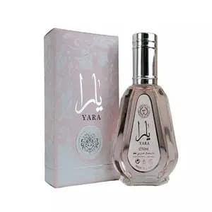 عطر ادکلن زنانه 50 میل ارض الزعفران مدل یارا صورتی - اورجینال شرکتی