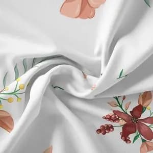 پارچه لباس مدل کرپ بوگاتی طرح گل فانتزی کد 6011304