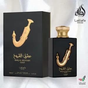 عطر ادکلن مردانه لطافه پراید عشق الشیوخ طلایی - عطر لاکچری با کیفیتی باور نکردنی - مخصوص افراد خاص پسند - اورجینال