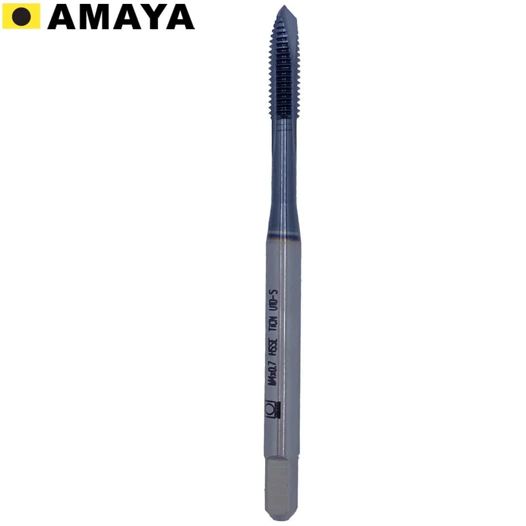 قلاویز ماشینی M4 مستقیم HSSE روکش TiCN برند AMAYA