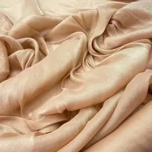 پارچه حریر ملانژ ساده 6