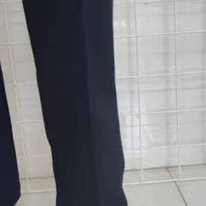 شلوار گاواردین راسته قد صد مشکی