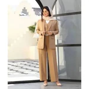 الگوی کت شلوار و جلیقه تک سایز