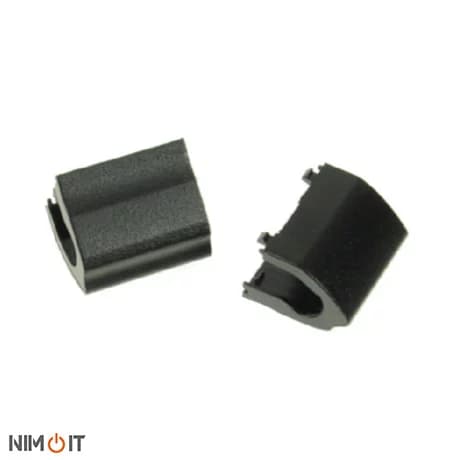 قاب دور لولا لپ تاپ DELL Inspiron 17-3737 17R-5737 17R 5721 5737 3721 3737 M731R 5735 set Black left and right hinge caps / covers