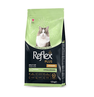 غذای خشک گربه عقیم شده رفلکس پلاس با طعم مرغ (Reflex Plus Adult Chicken Sterilized) وزن 15 کیلوگرم