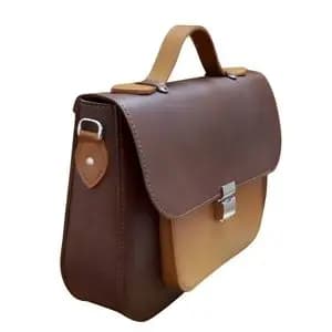 کیف اداری و دانشجویی مردانه و زنانه با چرم طبیعی(دستدوز)