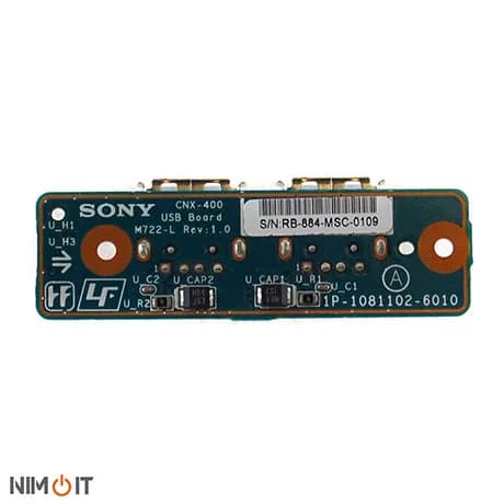 برد صدا و یو اس بی لپ تاپ Sony VGNSFZ
