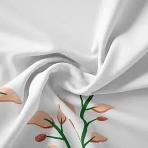 پارچه لباس مدل کرپ بوگاتی طرح برگ کیوت کد 6011306