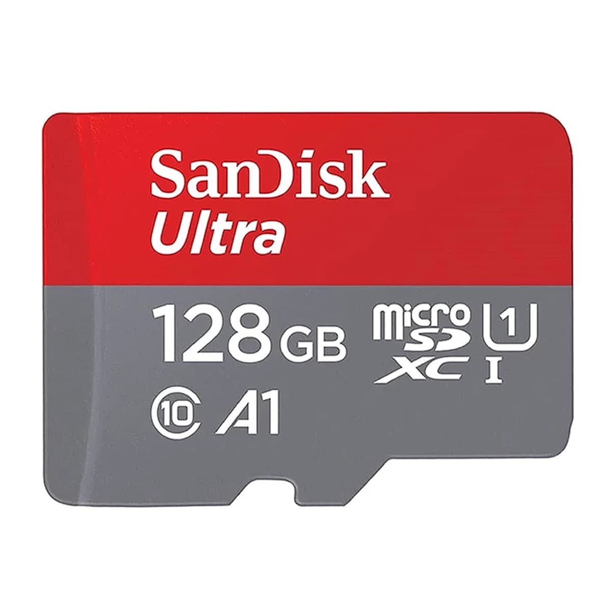 کارت حافظه microSDXC سن دیسک مدل Ultra A1 کلاس 10 استاندارد UHS-I سرعت 140MBps ظرفیت 128 گیگابایت