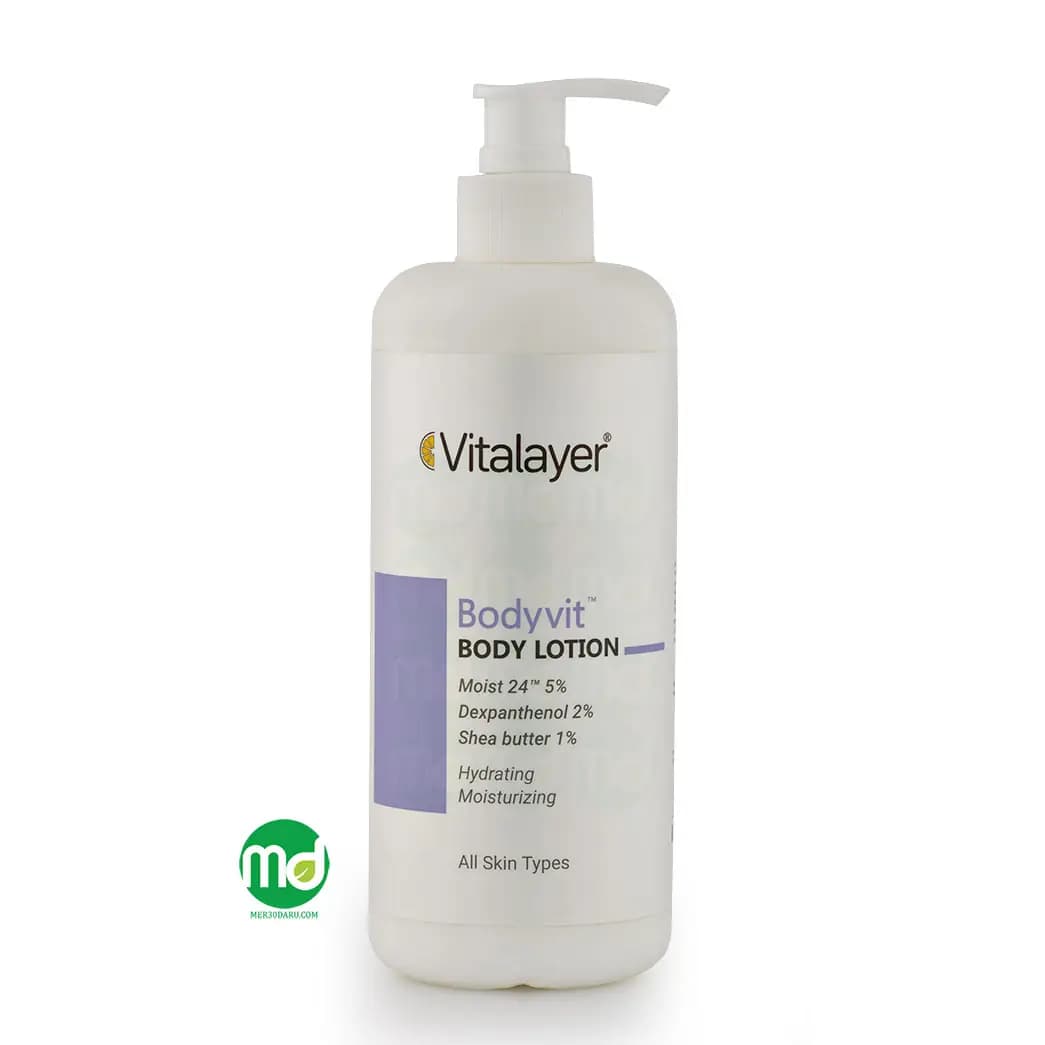 لوسیون بدن مرطوب کننده بادی ویت ویتالیر 500ml