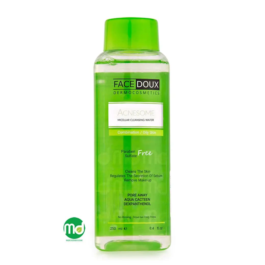محلول پاک کننده آرایش فیس دوکس مناسب پوست چرب 250ml