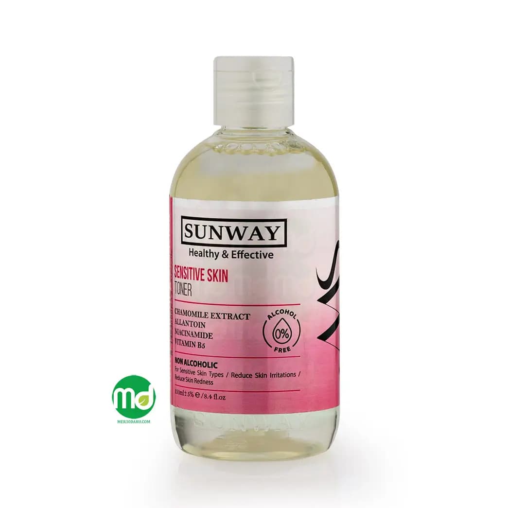 محلول پاک کننده پوست حساس سان وی 250ml