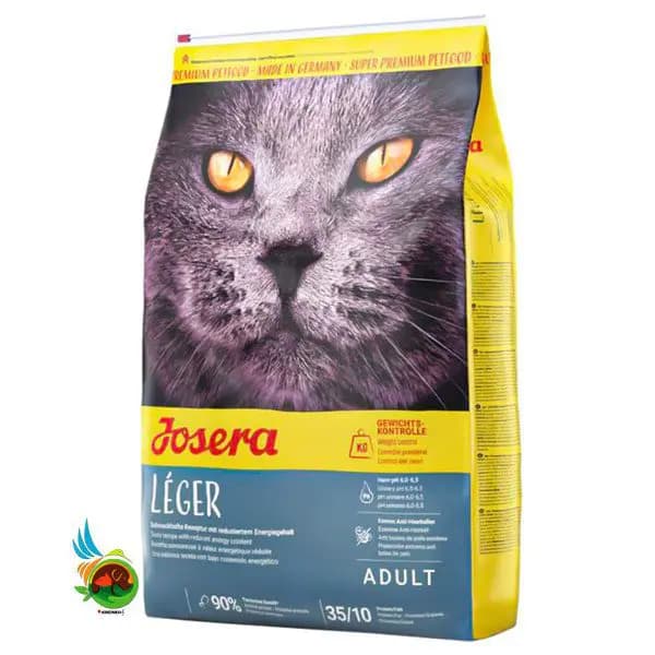 غذای خشک گربه بالغ جوسرا مدل لجر Josera leger وزن ۱۰ کیلوگرم