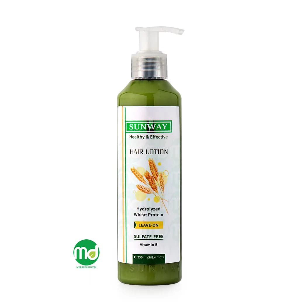 لوسیون نرم کننده مو سان وی فاقد سولفات 250ml