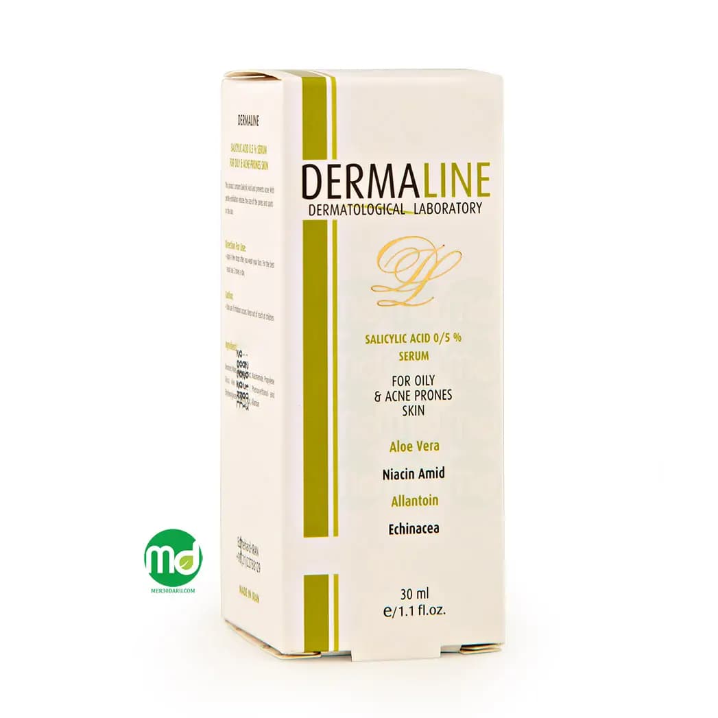 سرم سالیسیلیک اسید درمالاین برای پوست چرب و جوش دار 30ml