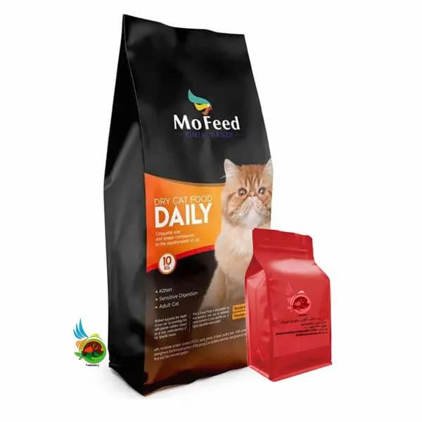 غذای خشک گربه بالغ مفید Mofeed dry cat food daily وزن ۱ کیلوگرم (فله ای)